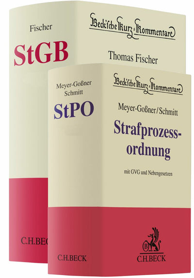 Kommentarpaket (StGB, StPO); 2 Titel in einem Paket zum Vorzugspreis; Altauflage Gebraucht
