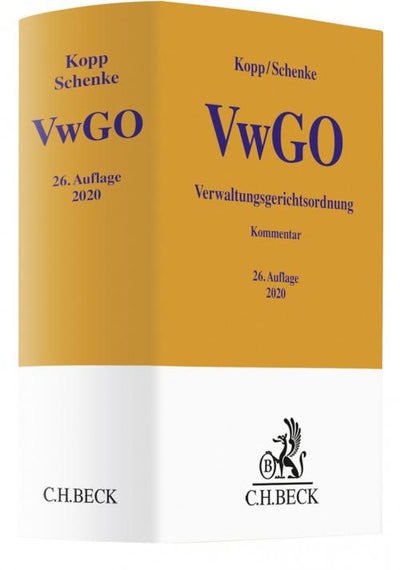 VwGO - Verwaltungsgerichtsordnung, 29. Auflage, 2023; Altauflage Gebraucht