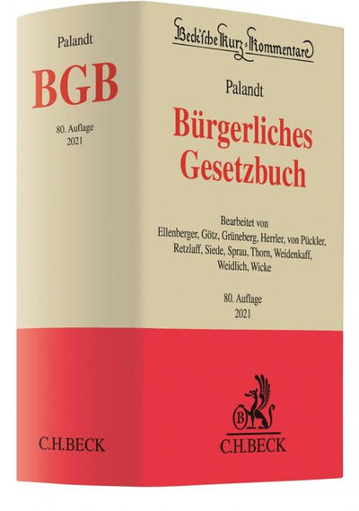 Bürgerliches Gesetzbuch (BGB); 82. Auflage, 2023; Altauflage Gebraucht