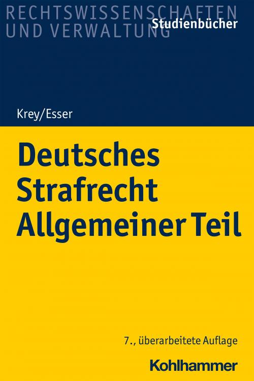 Esser: Deutsches Strafrecht Allgemeiner Teil