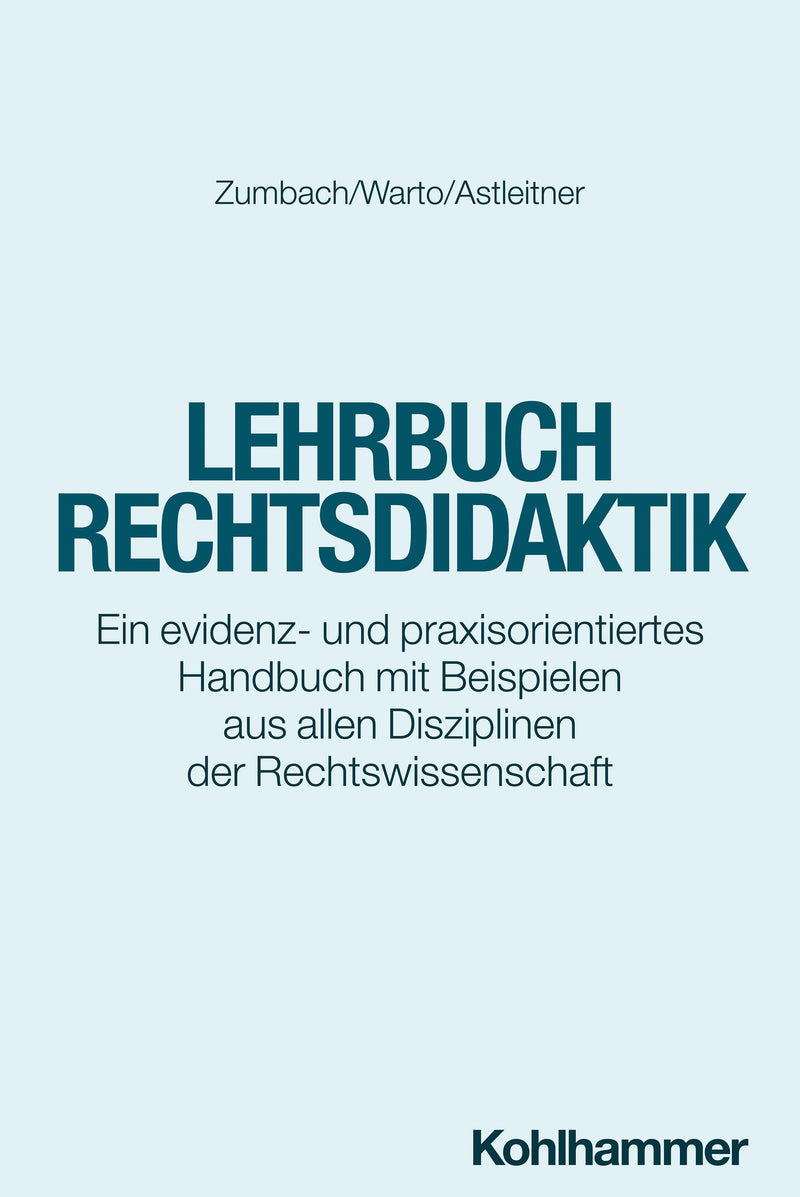 Astleitner/Warto: Lehrbuch Rechtsdidaktik