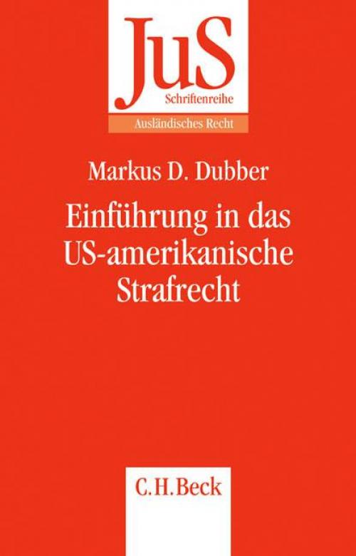 Dubber: Einführung in das US-amerikanische Strafrecht