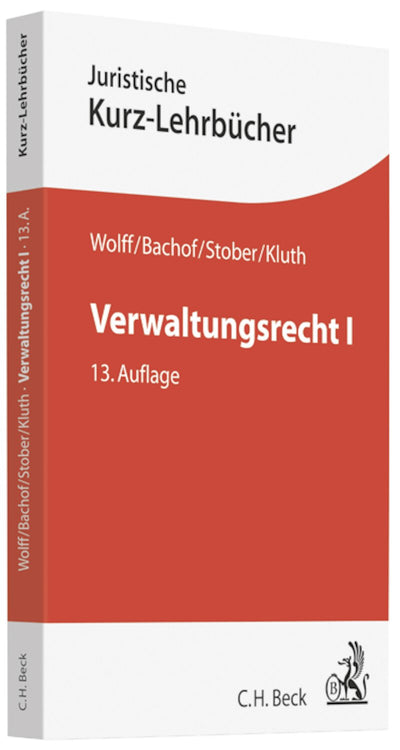 Wolff/Bachof: Verwaltungsrecht  Bd. 1