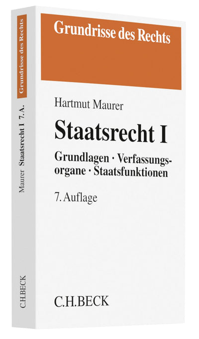 Maurer: Staatsrecht I