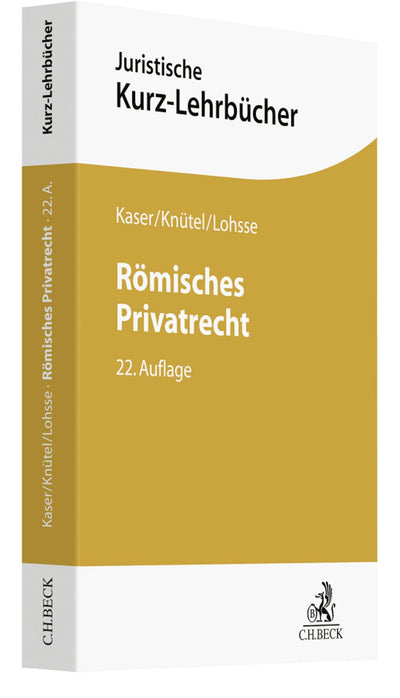 Kaser/Knütel: Römisches Privatrecht