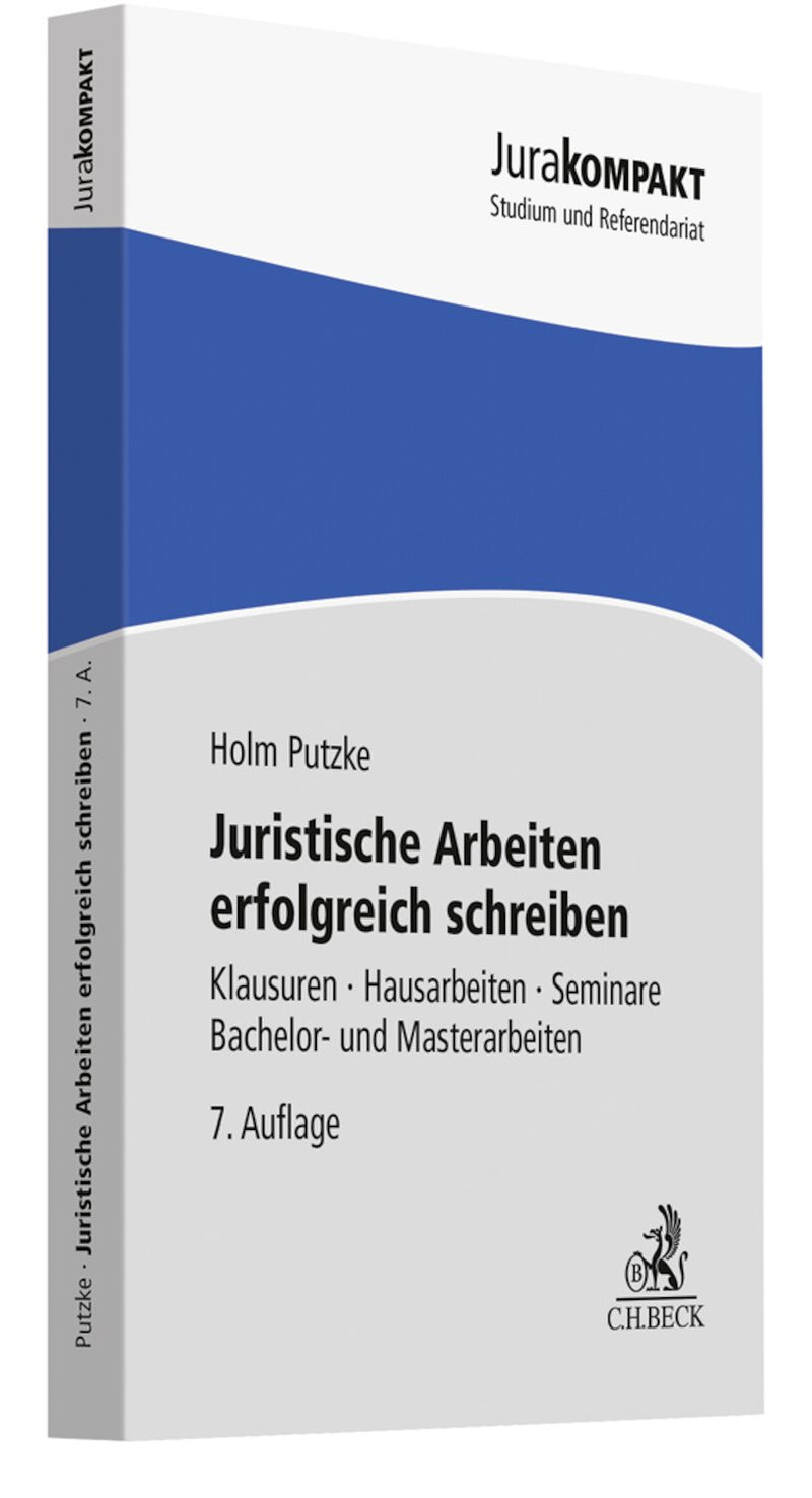 Putzke: Juristische Arbeiten erfolgreich schreiben