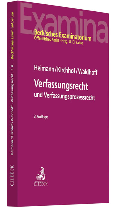 Heimann/Kirchhof: Verfassungsrecht und Verfassungsprozessrecht
