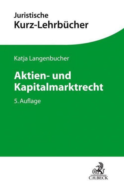Langenbucher: Aktien- und Kapitalmarktrecht