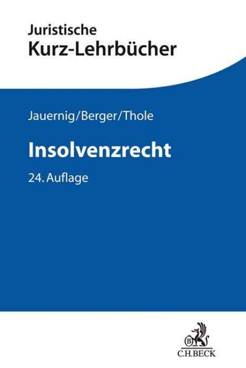 Thole/Lent: Insolvenzrecht