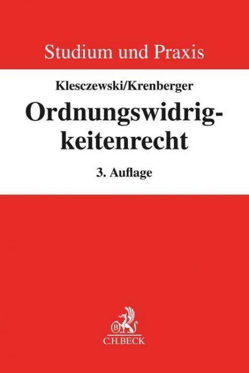 Klesczewski/Krenberger: Ordnungswidrigkeitenrecht