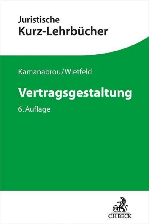 Kamanabrou/Wietfeld: Vertragsgestaltung