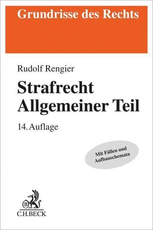 Rengier: Strafrecht Allgemeiner Teil