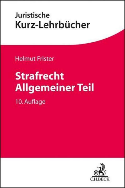 Frister: Strafrecht Allgemeiner Teil