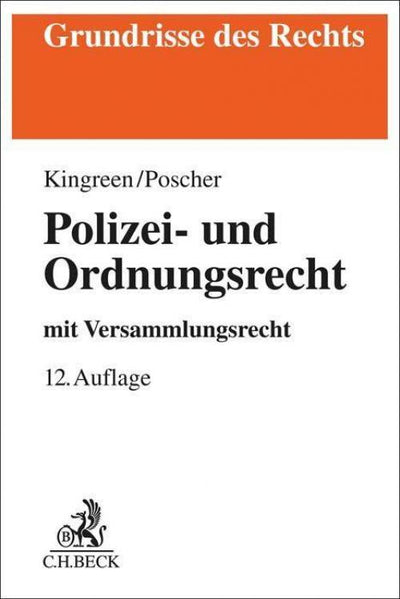Kingreen/Poscher: Polizei- und Ordnungsrecht