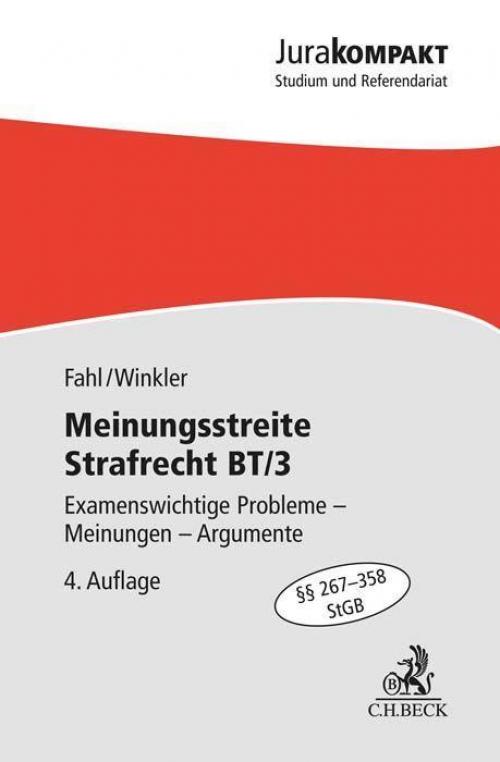 Fahl/Winkler: Meinungsstreite Strafrecht BT/3