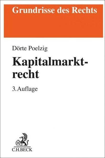 Poelzig: Kapitalmarktrecht