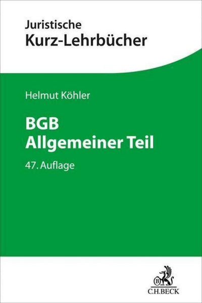 Köhler/Lange: BGB Allgemeiner Teil