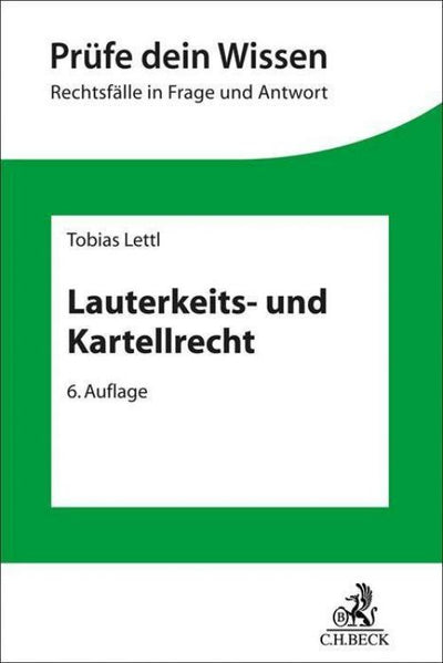 Schwintowski/Lettl: Lauterkeits- und Kartellrecht