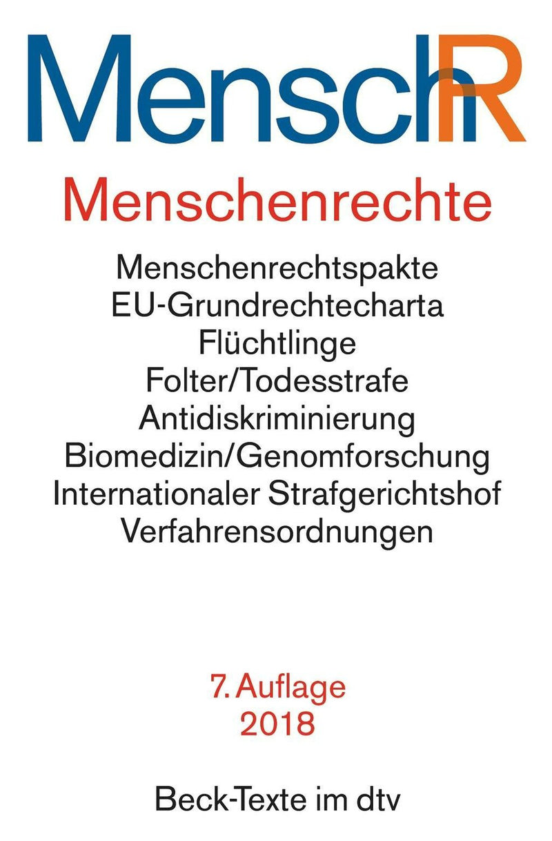 Simma/Fastenrath: Menschenrechte - Ihr Internationaler Schutz