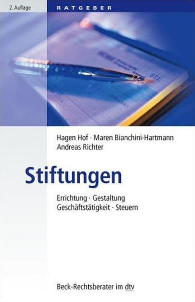 Hof/Bianchini-Hartmann: Stiftungen