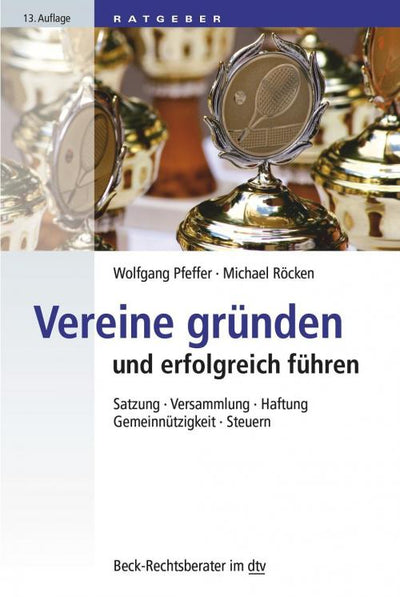 Pfeffer/Röcken: Vereine gründen und erfolgreich führen