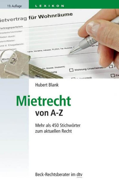 Blank: Mietrecht von A - Z