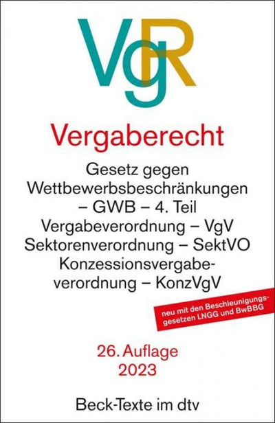 Jasper/Marx: Vergaberecht