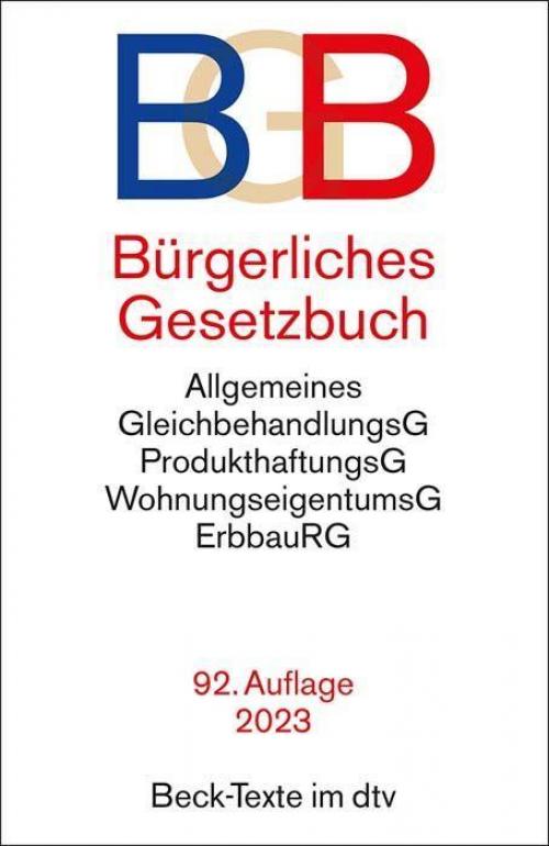 Köhler: Bürgerliches Gesetzbuch