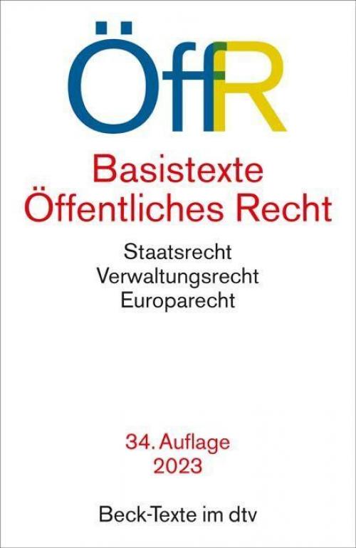 Detterbeck: Basistexte Öffentliches Recht