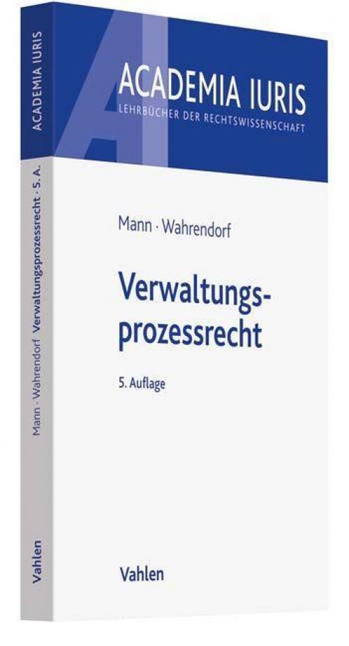 Mann/Wahrendorf: Verwaltungsprozessrecht