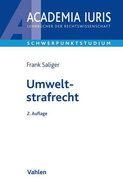 Saliger: Umweltstrafrecht