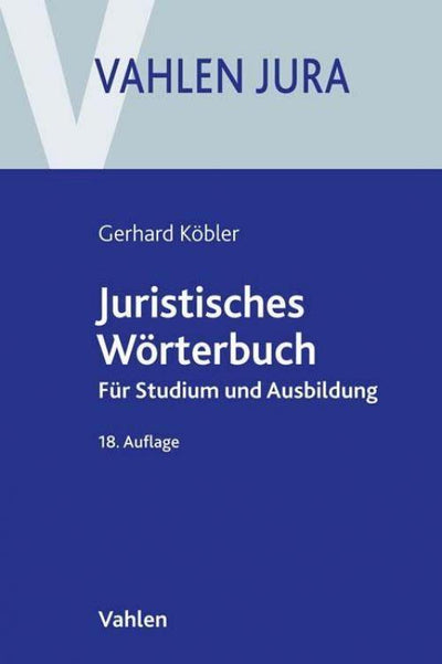 Köbler: Juristisches Wörterbuch