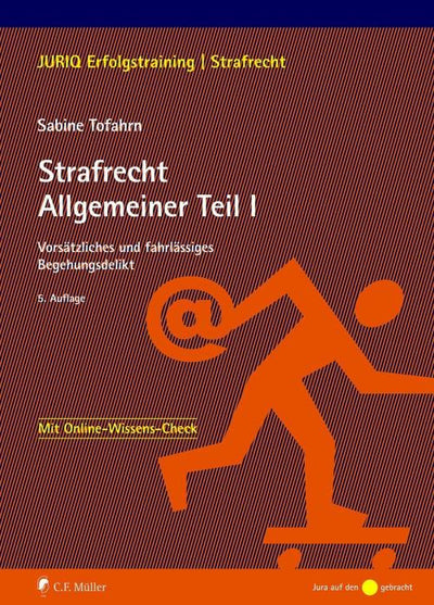 Tofahrn: Strafrecht Allgemeiner Teil I