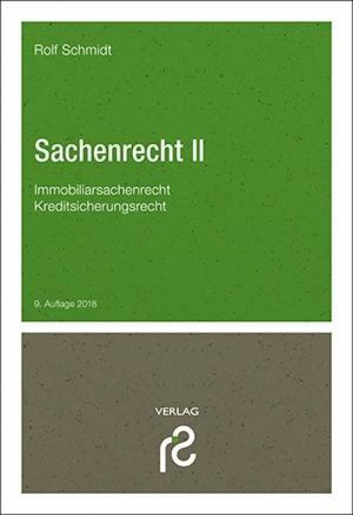 Schmidt: Sachenrecht II