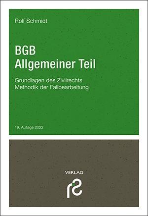 Schmidt: BGB Allgemeiner Teil