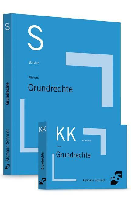 Paket Altevers, Skript Grundrechte + Sommer, Karteikarten Grundrechte