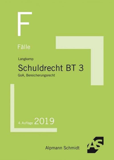 Langkamp: Fälle Schuldrecht BT 3