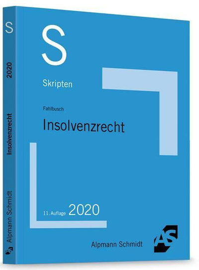 Fahlbusch: Skript Insolvenzrecht