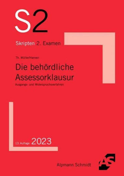 Müller/Hansen: Die behördliche Assessorklausur