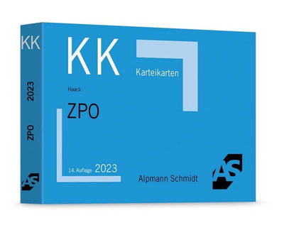 Haack: Karteikarten ZPO