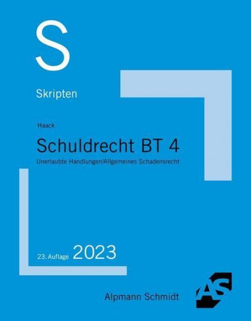 Haack: Skript Schuldrecht BT 4