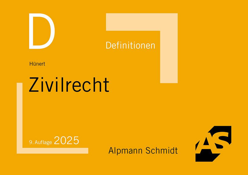 Hünert: Definitionen Zivilrecht