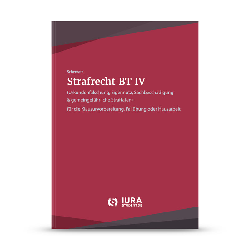 Schemata Strafrecht - Besonderer Teil IV (eBook)