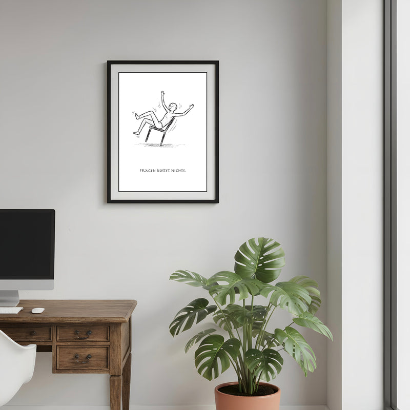 Bilddruck - Fragen kostet nichts.