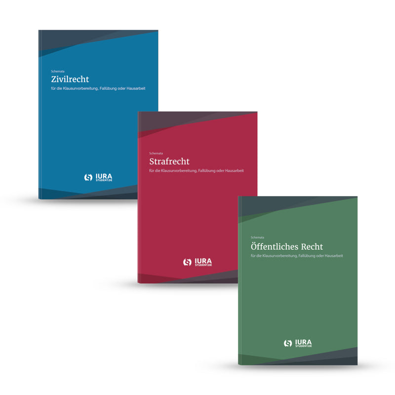 Schemata Straf-, Zivil-, Öff-Recht - Alle Schemata (eBook)