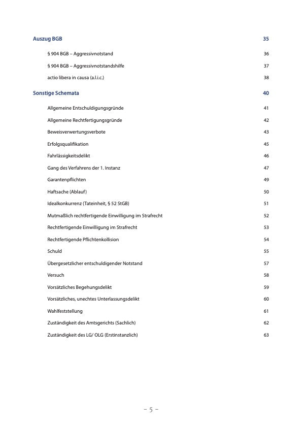 Schemata Strafrecht - Allgemeiner Teil (eBook)