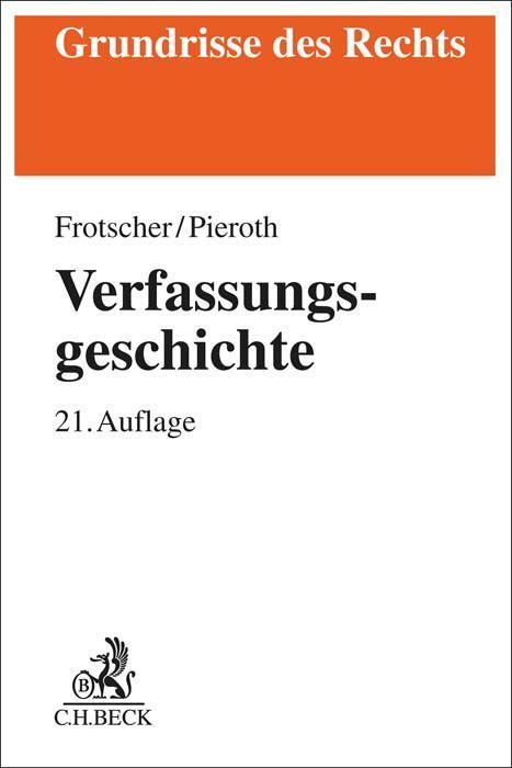 Frotscher/Pieroth: Verfassungsgeschichte